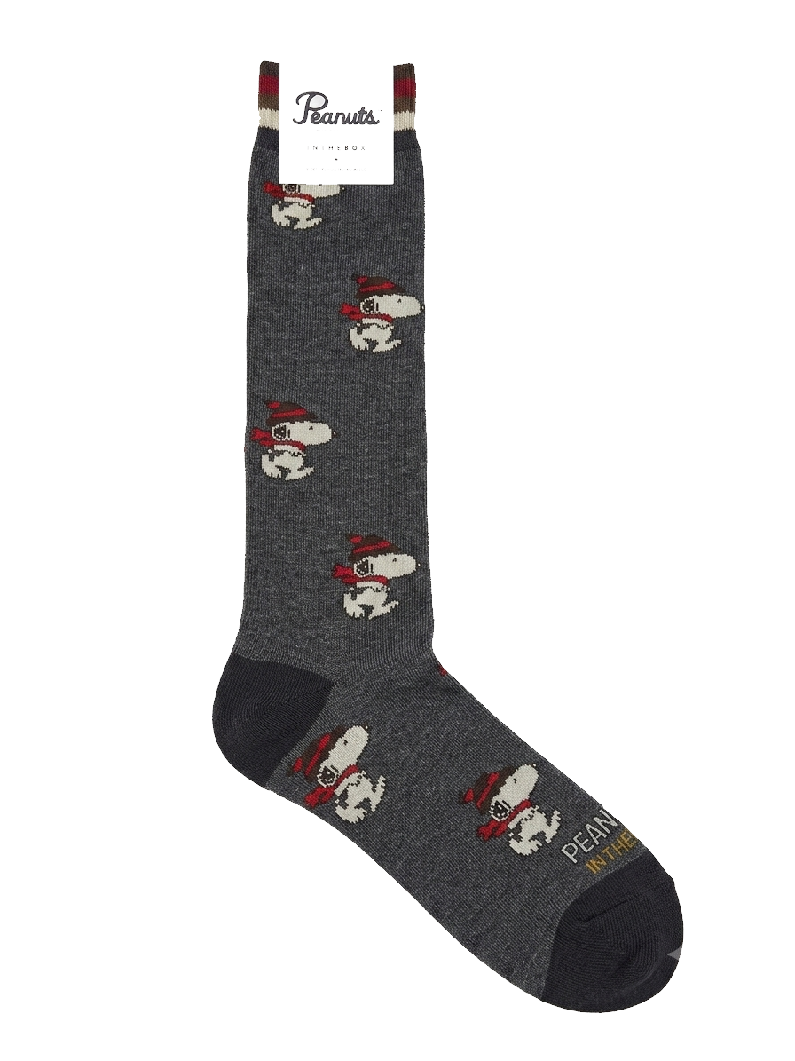 IN THE BOX FW250009 SNOOPY PEANUTS GRIGIO SCURO